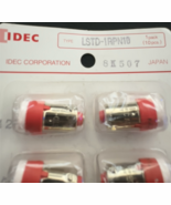 1PCS LSTD-1R IDEC BA9S/13 Base LED Lamp Red 12V AC/DC 11mA - €6,85 EUR