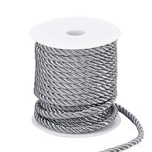 59 Feet 5Mm Twisted Silk Ropes 3-Ply Decorative Rope Polyester Twine Cor... - £15.17 GBP