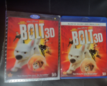 Bolt (3D Blu-ray/DVD, 2011, 4-Disc Set) very nice with nice lenticular slip - $25.73