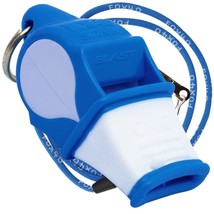 BLUE/WHITE Fox 40 Sonik Blast Cmg Whistle Official Coach Safety - Free Lanyard - £8.62 GBP
