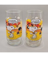 2 Lot-1971 - McDonalds Peanuts Camp Snoopy Collection“Civilization Is Ov... - $21.97 CAD