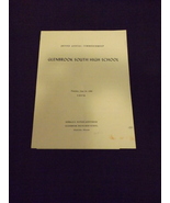 Glenbrook South High School (GBS) Second Annual Commencement Program 1966 - £22.18 GBP