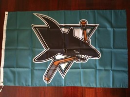 San Jose Sharks 3x5ft Sports Fan Flag - Limited Edition - $20.00