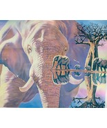 CHARLES BRAGG "ELEPHANT" GICLEE ON CANVAS HAND SIGNED AND NUMBERED - $175.50