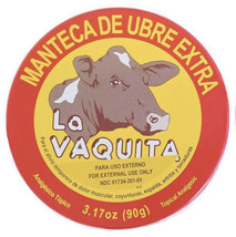 (1 CAN/3.17oz) La Vaquita Extra Strength Udder Balm Manteca De Ubre Pain... - $14.99