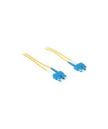 C2G 16816 5M FIBER OPTIC SMF SC/SC 9/125 DUPLEX PVC PATCH CABLE - $78.66 CAD