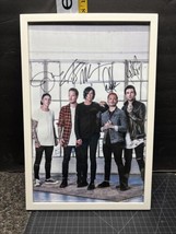 Sleeping With Sirens Five Autographs Framed &amp; Two Loose Autographed Photos - £59.95 GBP