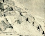 Stevens Glacier Climbers Mount Rainier Mt Tacoma Eastern Railway DB Post... - $19.75