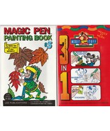 4 Pack - Magic Pen / Invisible Ink Painting books NOS - $20.51 CAD