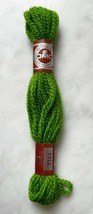 DMC Laine Divisible Floralia 100% Wool Tapestry Yarn - 1 Skein Green #7344 - $1.85