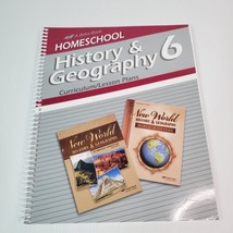 A Beka History &amp; Geography 6 Curriculum/Lesson Plans (2014) Book Home School - £10.25 GBP