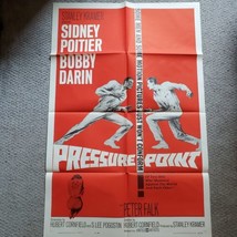 Pressure Point 1962 Original Vintage Movie Poster One Sheet NSS 62/391 - £19.41 GBP