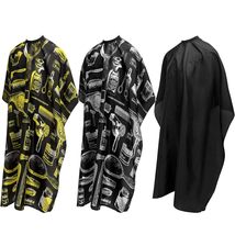 FEBSNOW 3 Pcs Professional Barber Cape for Adults,Hairdressing Salon Cape for St - £15.96 GBP
