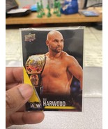 Dax Harwood 2021 Upper Deck AEW Wrestling First Edition #57 Gold Parallel - £7.58 GBP
