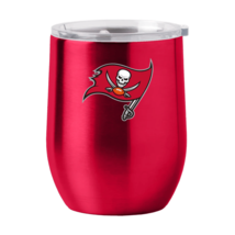 Tampa Bay Buccaneers Travel Tumbler 16oz Stainless Steel Curved - $66.49