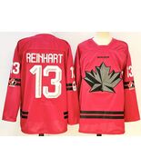 Men's Sam Reinhart Red Jersey Hockey Canada 2026 Uniform - $59.25
