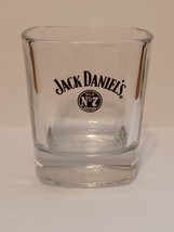 Jack Daniels Old No 7 Rocks Glass Black Writing Square - £4.74 GBP