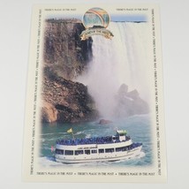 Maid of the Mist Boat Ride Niagara Falls Postcard Vintage Unposted  - £7.43 GBP