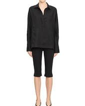 Vince relaxed kangaroo pocket pullover in Black - size XL - £147.88 GBP