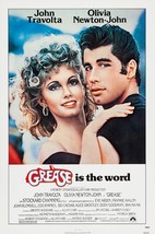 1978 Grease Movie Poster 11X17 Danny Zuko Sandy Rizzo John Travolta  - £9.10 GBP