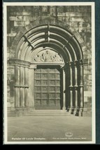 Vintage Akta Postcard RPPC Photo Portalen till Lunds Domkyrka Lund Cathedral - £11.89 GBP