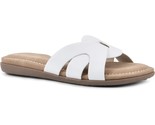 Cliffs by White Mountain Women Slide Sandals Fortunate Size US 10 White ... - $27.72