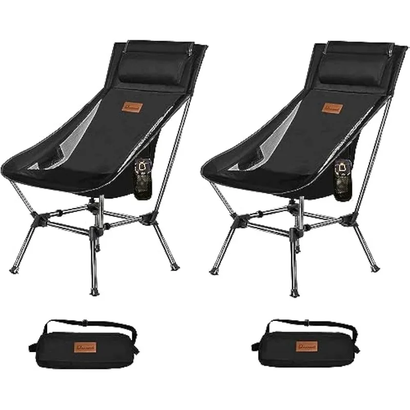 DRAXDOG Camping Chair, Great Size, Over Size 2 Way Compact Backpacking Chair, - £77.42 GBP