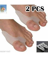 2 Pcs Gel Toe Separators Stretchers Alignment Bunion Splint Toe Straight... - $8.13 CAD