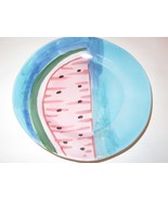 Vietri Sara&#39;s Fresh Fruit salad plate Pineapple watermelon lemon Grapefr... - £22.25 GBP