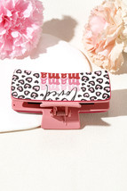 Sachet Pink Loved Mama Heart Print Large Hair Claw Clip - $76.94 MXN