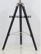 NauticalMart Classical Black Wooden Tripod Stand For Small Searchlight   - £78.01 GBP