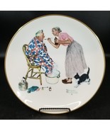 VINTAGE 70&#39;s NORMAN ROCKWELL GORHAM WALL PLATE ~ SPRING TONIC - £19.45 GBP