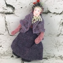 Handmade Knit Granny Grandma Plush Doll Collectible Stuffed Toy Collecti... - £23.64 GBP