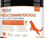 Glucosamine for Dogs, Joint Supplement for Dogs, Chondroitin, Omega-3, M... - £19.70 GBP