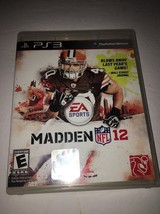 Madden Nfl 12 (Sony Play Station 3, 2011)TESTED COLLECTIBLE-FAST Ship In 24 Hours - £21.14 GBP