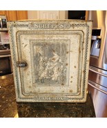 Antique Schepps Coconut Cake Box Metal Vintage *PLEASE READ* - £127.71 GBP