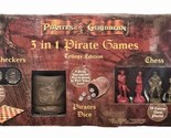 NEW SEALED Pirates of the Caribbean 3 in 1 Pirate Games Disney Trilogy E... - £103.01 GBP
