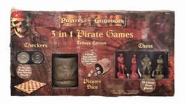 NEW SEALED Pirates of the Caribbean 3 in 1 Pirate Games Disney Trilogy Ed 2007 - $129.99