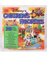  Disney&#39;s CHILDREN&#39;S FAVORITES Vol. II - 33RPM LP Record 29 Best Loved S... - £10.81 GBP