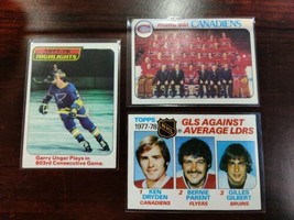 1978-79 Topps Hockey Garry Unger #5 Montreal Canadiens #200 GLS Against #68 - £2.37 GBP