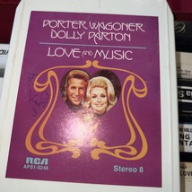 1973 LP Portor Wagoner Dolly Parton &quot;Love And Music&quot;  8 track - £8.30 GBP