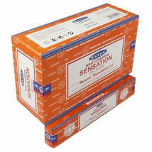 Satya Nag Champa Sensation Incense Sticks Agarbatti (180 g Box) 12 Packs - $20.40