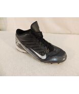 Nike Landshark Football Cleat Men&#39;s 14 RIGHT CLEAT ONLY Black White Silv... - €15,11 EUR