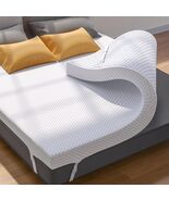 PERLECARE 4 Inch Gel Memory Foam Mattress Topper, Premium Soft Washable ... - $137.74