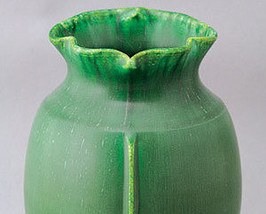 Arts &amp; Crafts Door Art Pottery Serenity Vase - £78.81 GBP