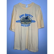 2010 Jimmy Buffett Yellow Land Shark Tour Under The Big Top Concert Shir... - $32.00