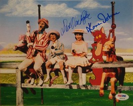 Mary Poppins Cast Signed Photo X2 - Julie Andrews, Karen Dotrice w/COA - £282.03 GBP