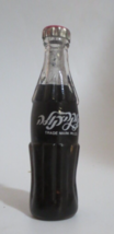 Coca-Cola FOREIGN 3 INCHES MINIATURE CONTOUR GLASS BOTTLE - $8.42