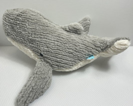 Manhattan Toy Co 2018 Gray Whale Stuffed Plush Animal Soft Lovey Cuddle ... - £11.19 GBP
