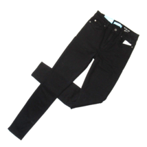 NWT 7 For All Mankind High Waist Skinny b(air) Black Stretch Jeans 26 - £49.00 GBP